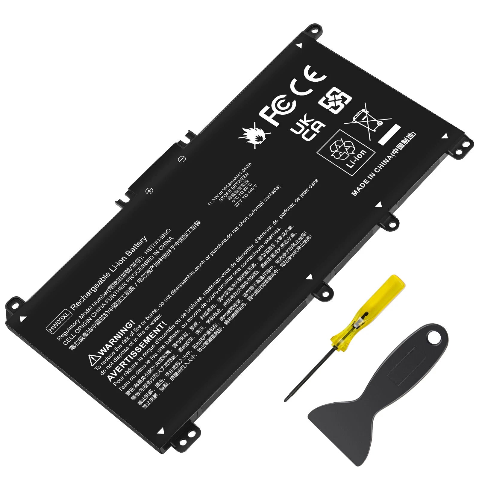 HW03XL Battery For HP Pavilion 15-EG 15-EH 15T-EG 17-CN 17-CP L97300-005 41.04Wh