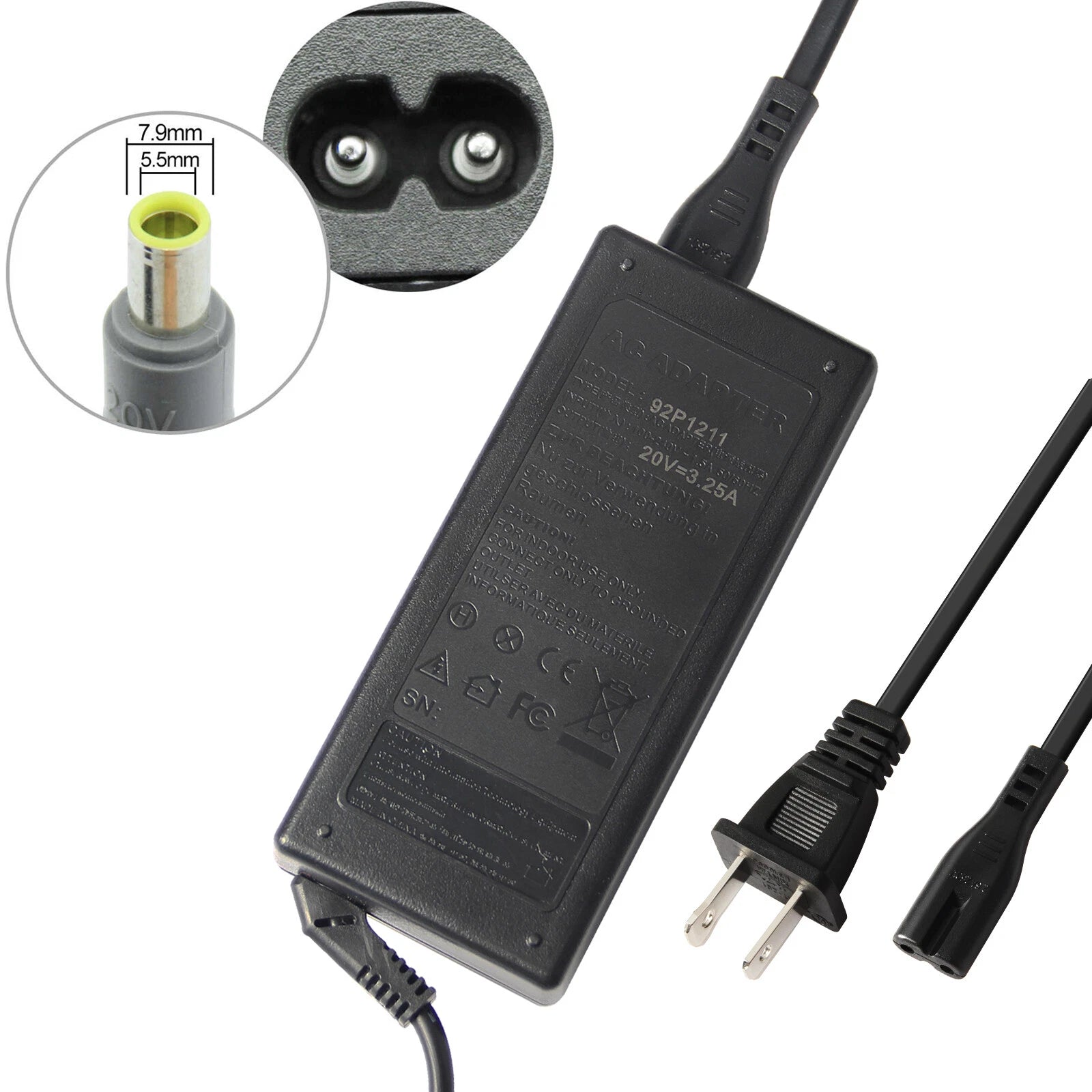 For Lenovo ThinkPad AC Adapter Charger T420 T410 T430 T520 X200 X220 X230 65W