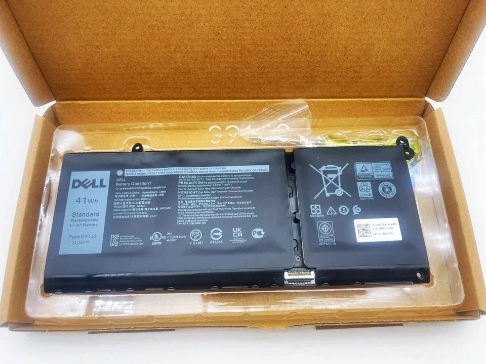Genuine G91J0 Battery For Dell Latitude 3330 3420 3430 3445 3520 3530 5415 5515