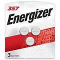 357 303 (SR44SW) Coin Cell Silver Oxide Batteries Energizer 3 Pack (Red)
