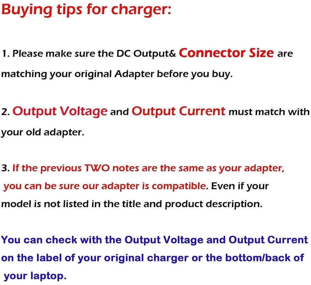 16V 4A Power Adapter Charger for Fujitsu Sony Panasonic Laptop ScanSnap Printer