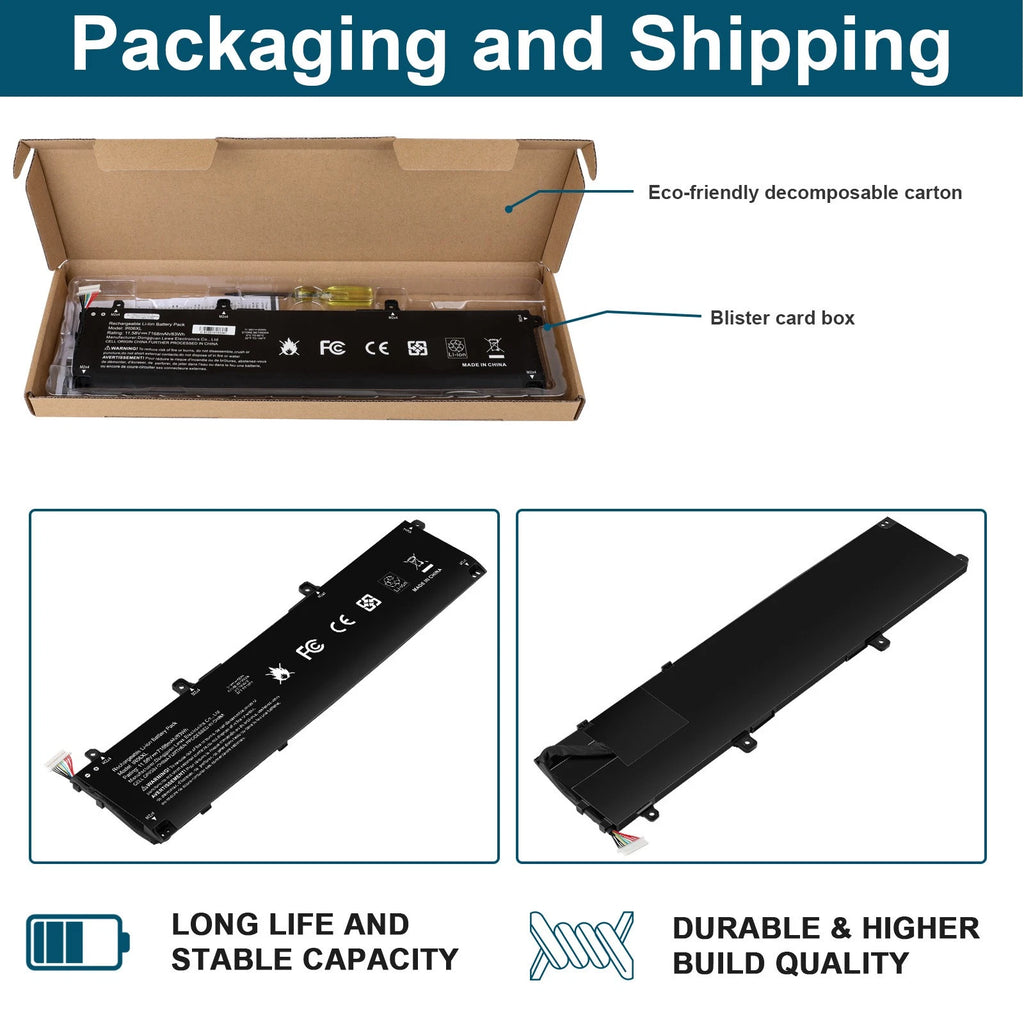 IR06XL M02029-005 Battery for HP ZBook Power G7 G8 G9 G10 Mobile Workstation New