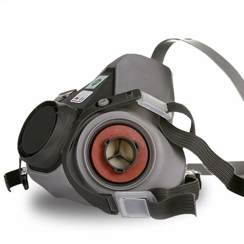 7 IN 1 Half Face Gas Mask for 6200/7502 Gas Painting Spray Protection Respirator