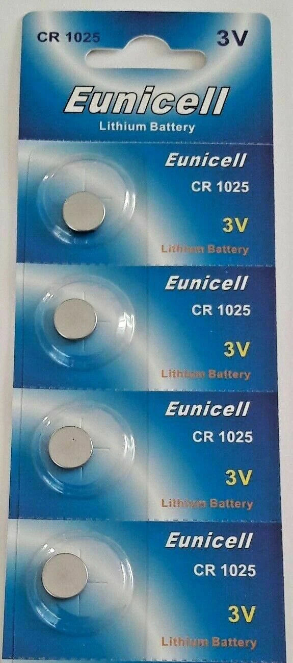 4 pcs CR1025 1025 LM1025 BR1025 3V Lithium Battery USA seller