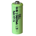 10X Exell 1.2V 2/3AAA 300mAh NiMH Rechargeable Button Top Battery