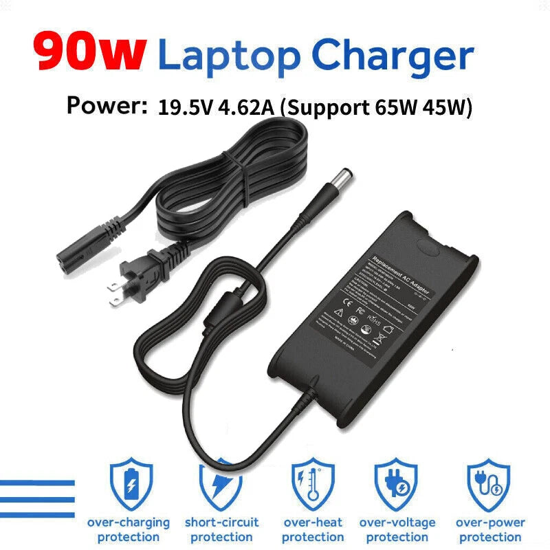 90W 19.5V 4.62A AC Adapter Charger For Dell Latitude E6330 E6400ASB E6430 E6530