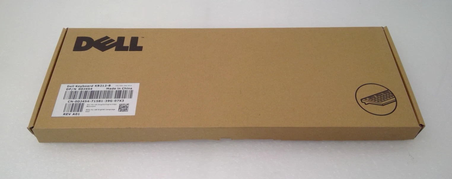 NEW Dell KB212-B Wired desktop keyboard 0DJ454