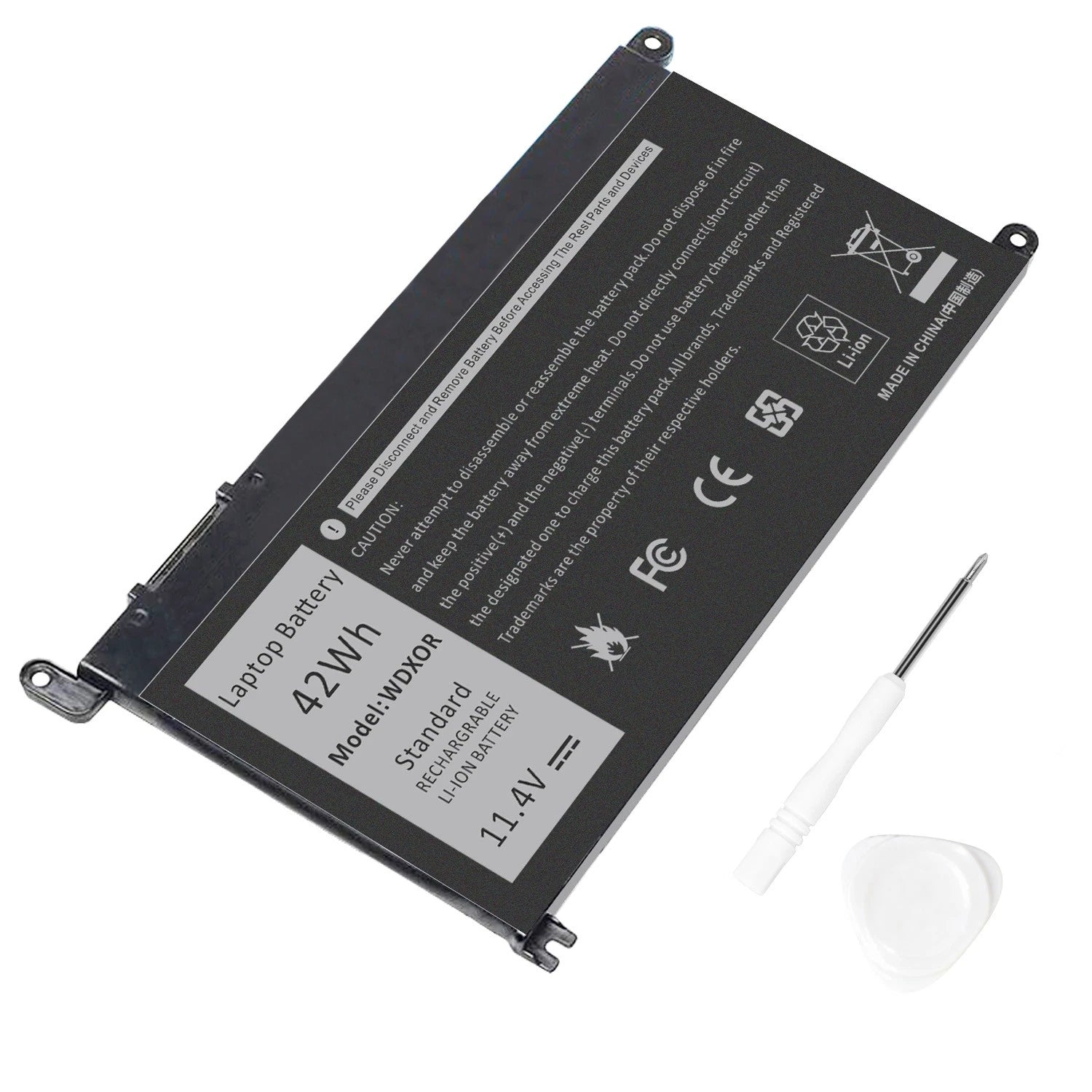 Replacement WDXOR Battery For DELL Inspiron 17 5765 5767 5770 15 7560 7570 7579