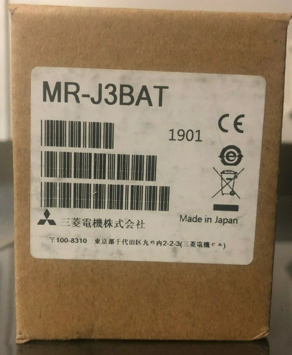 Brand New Mitsubishi MR-J3BAT Battery 3.6V Lithium PLC