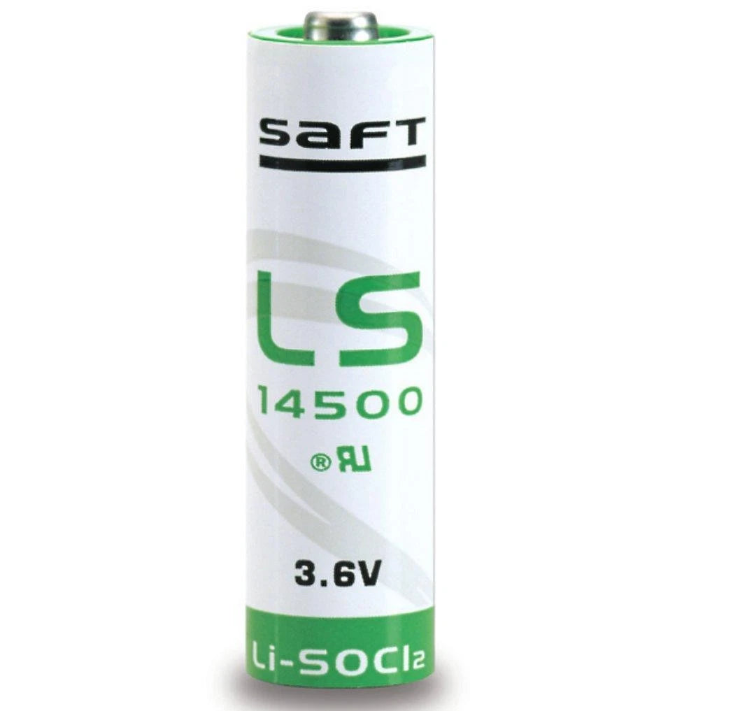 Saft LS-14500 AA 3.6V Lithium Battery - Primary LS 14500 LS14500