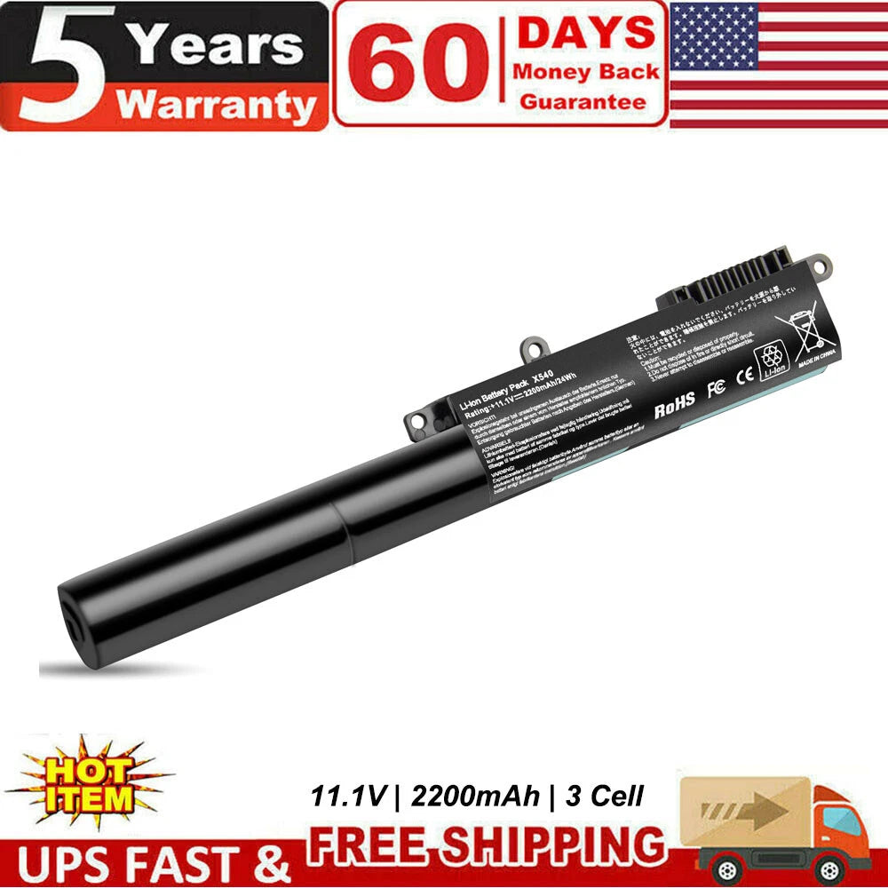 ?Laptop Battery for ASUS X540s X540SA R540SA X540L X540LA-SI302 Series 3ICR19/66