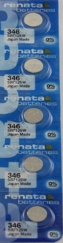 346 Battery Replacement Watch Battery Equivalent Renata x 5