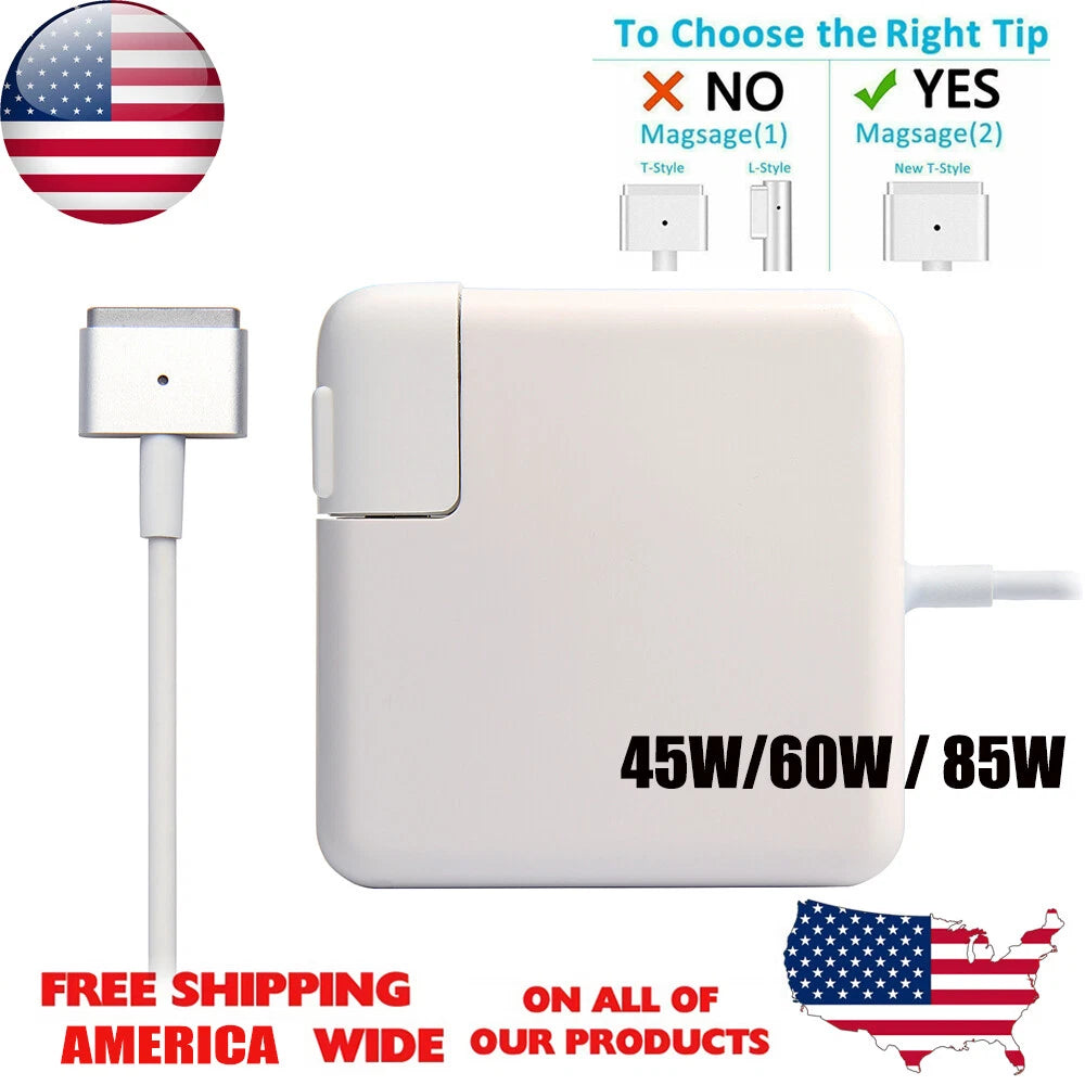 A1398 T TIP For Apple Adapter MacBook Pro / MacBook Air Charger 85W | 60W Type-C