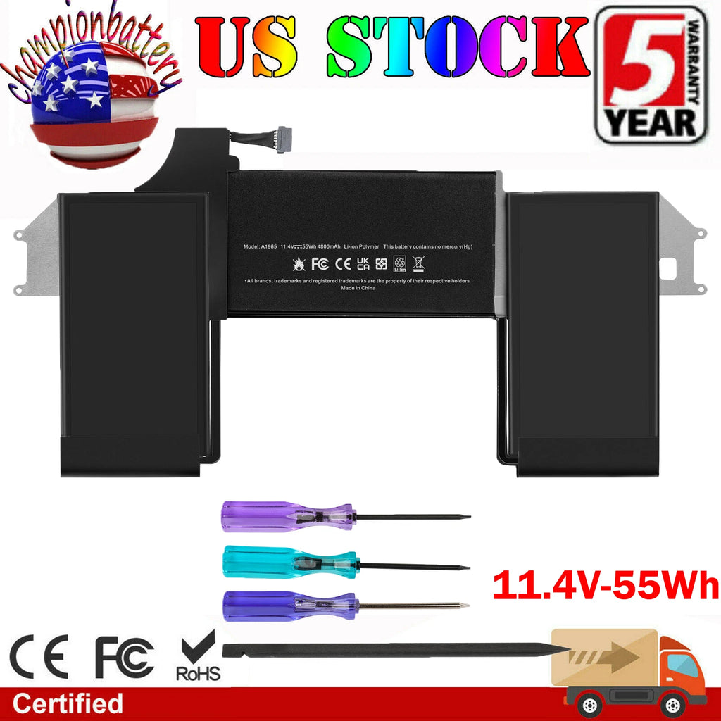 A1965 Battery for Apple MacBook Air 13" A2179 Year 2020 A1932 Year 2018 2019 New