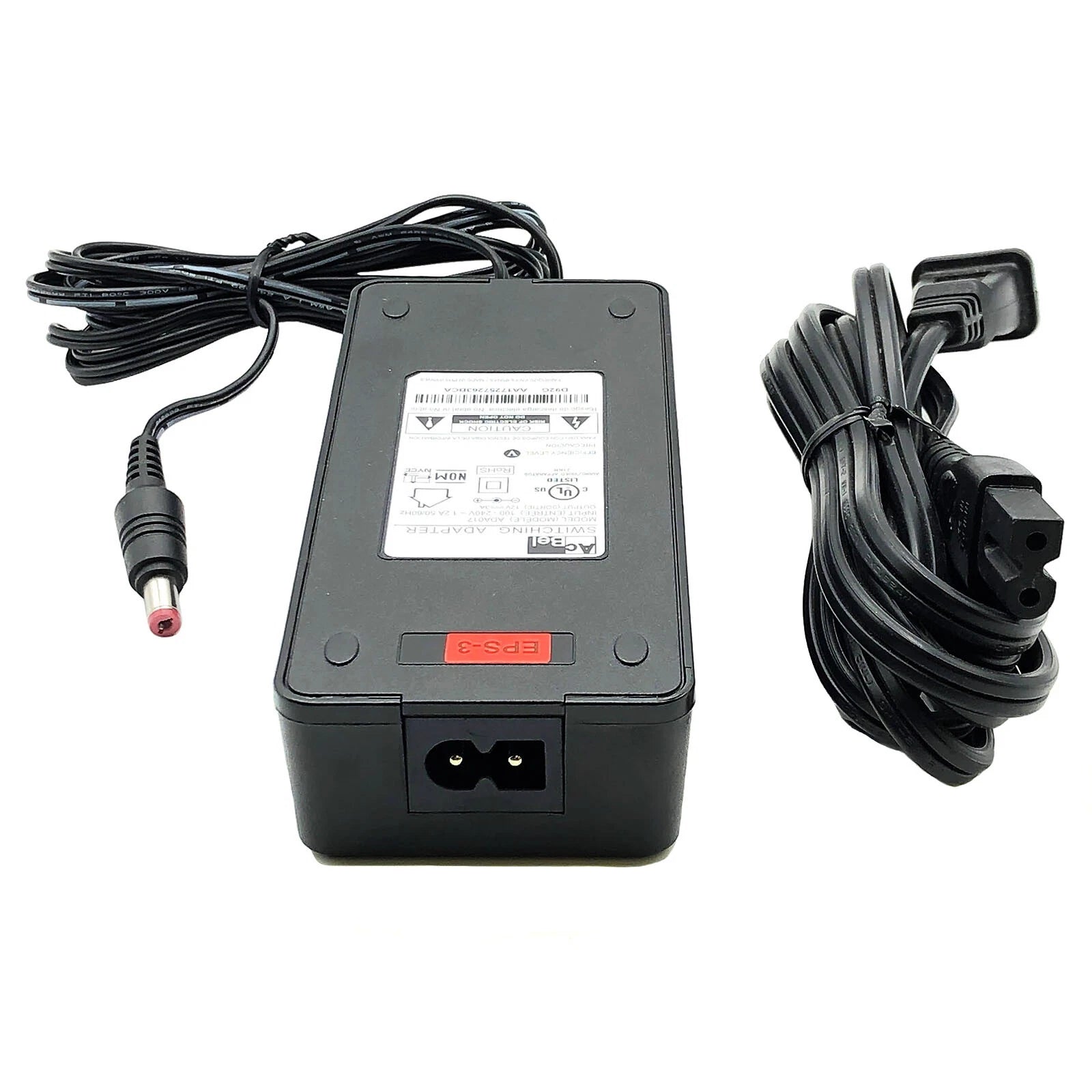 NEW Genuine AcBel Power Supply 12V 3A for AOC M2461FWH E2343FK Monitors w/Cord