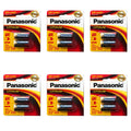 6pcs Panasonic 2pk CR123 RL123 2/3A 3V Lithium Batteries CR17345 DL123 DL123A