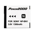 Power2000 NP-BN1 ACD-325 Rechargeable Battery for Sony DSC W330 W530 W620 W710