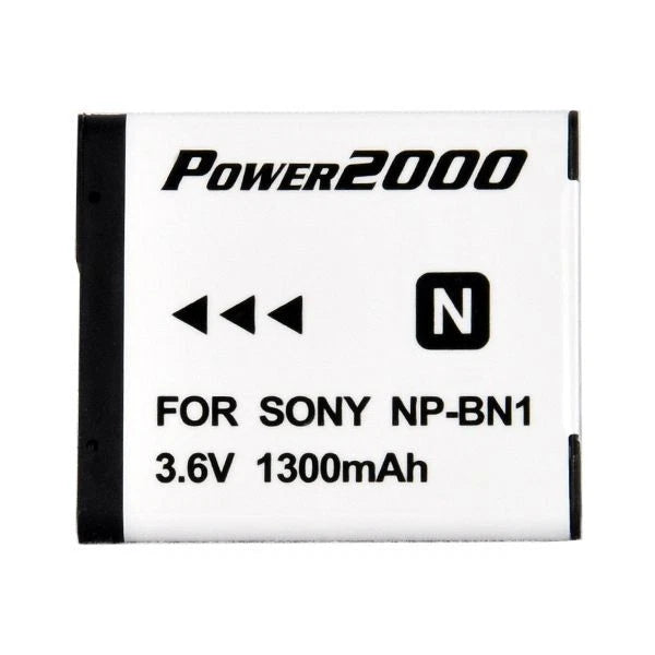 Power2000 NP-BN1 ACD-325 Rechargeable Battery for Sony DSC W330 W530 W620 W710
