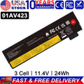 Battery for Lenovo ThinkPad T470 T480 T570 T580 01AV423 01AV424 01AV422 /Charger