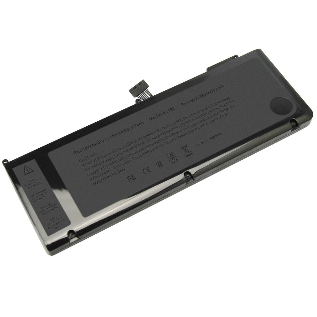 77.5Wh A1382 Battery For Apple MacBook Pro 15" A1286 (Early/Late 2011 Mid 2012)