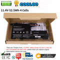 ?L15L3PB0 L15C3PB1 Battery for Lenovo Flex 5 1470 1570 IdeaPad 320S-14IKB 52.5Wh