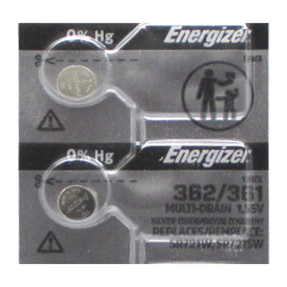 362 / 361 Energizer Watch Batteries SR721W 5 pk