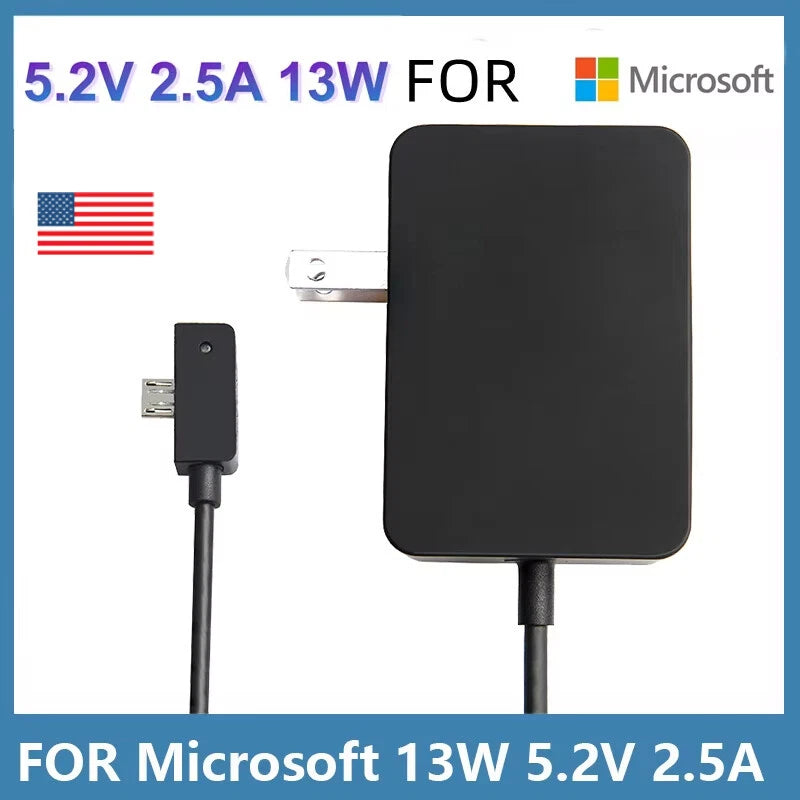 5.2V 2.5A 13W Power Adapter Charger For Microsoft Surface 3 1623 1624 1645