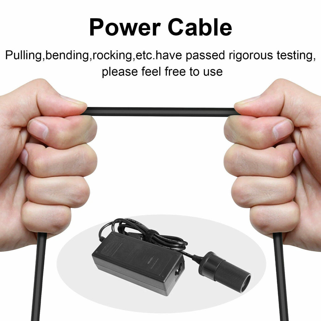 AC~DC 100~240V to 12V Converter Car Cigarette Lighter Socket Power Supply 60W