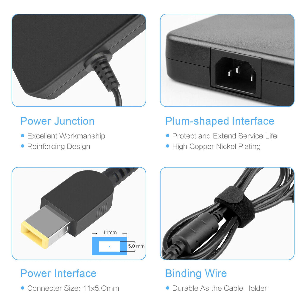 230W AC Adapter Charger For Lenovo Legion 5 7 5P C7 S7 Y540 Y545 ADL230NDC3A US