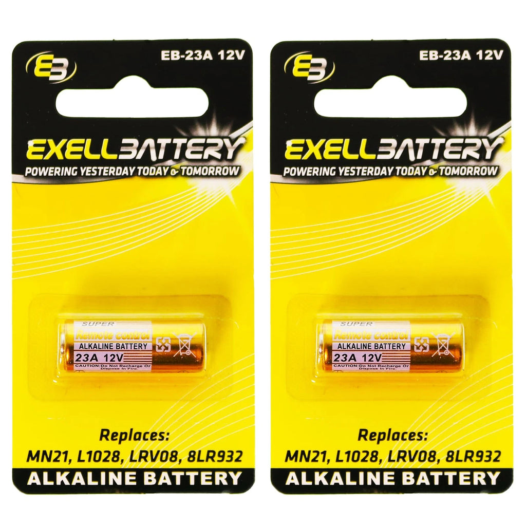 2x EB-23A Alkaline 12V Battery Compatible With 1811A 23 A 8F10R 8LR32 8LR932