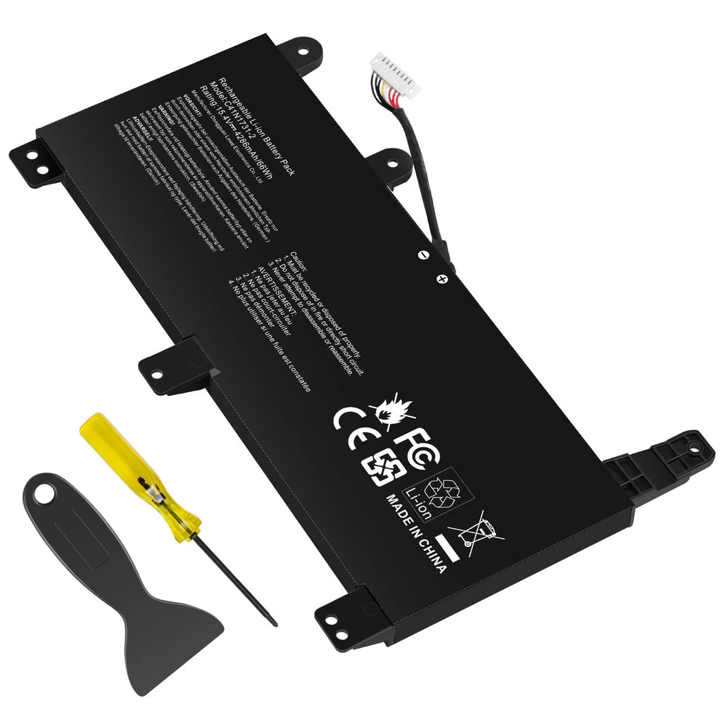 C41N1731-2 Battery For ASUS ROG Strix G17 G712LU G731G SCAR 17 G732LW
