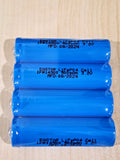 4 x IFR 14500 3.2v 500mAh AA LiFePO4 Rechargeable Solar Lamp Battery MFG 08/2024