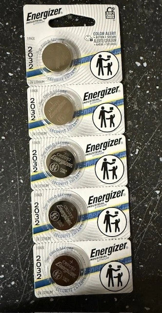 Original Energizer CR2032 CR 2032 3V LITHIUM BATTERY DL2032 (100 Batteries)