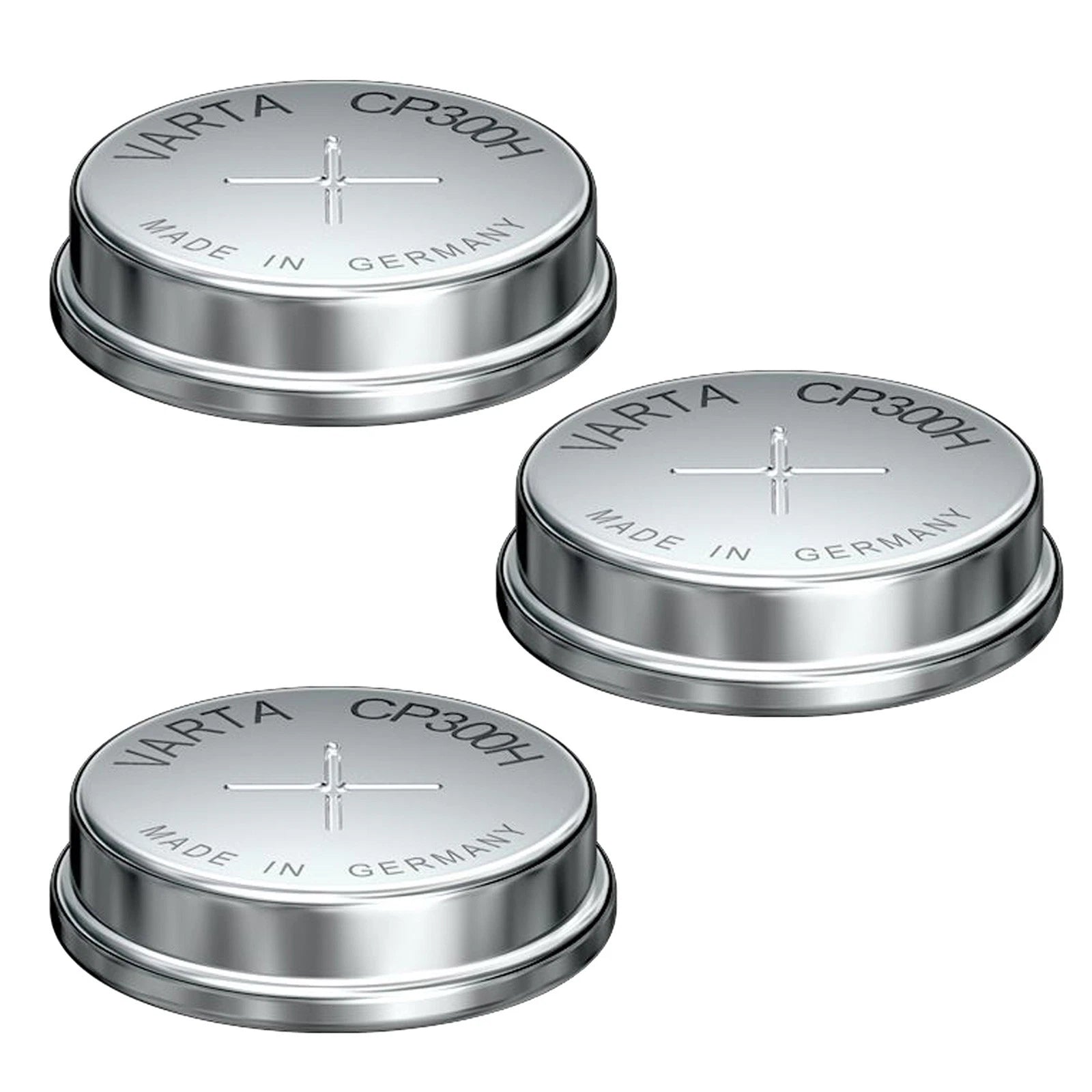 3x VARTA CP300H 1.2V 300mAh Button Battery V300 55630101501 AASC1145