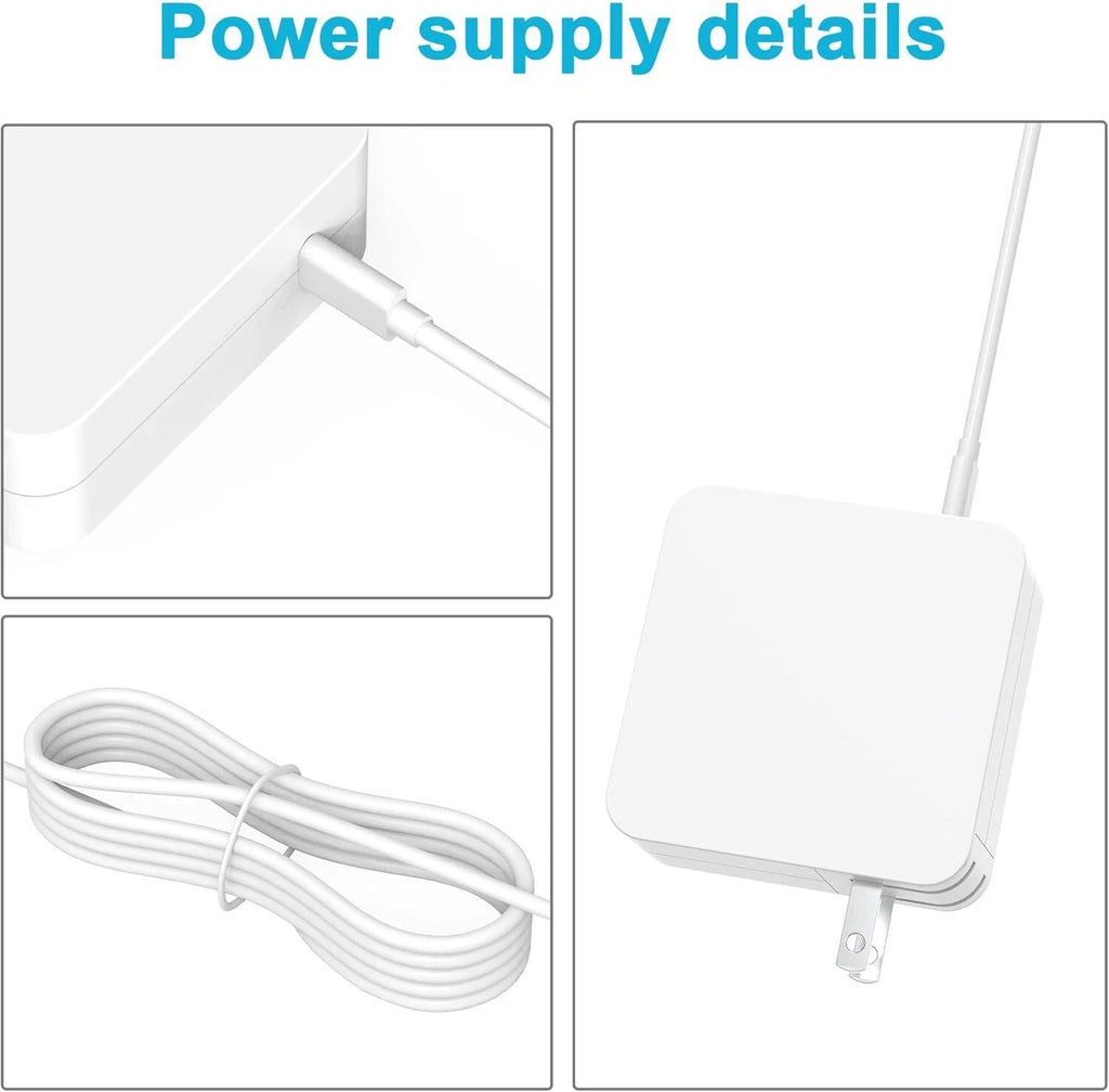 MacBook Pro Charger 61W/67W USB-C Charger Power Adapter For MacBook Air A1708