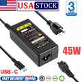 For HP Chromebook X360 14 G5 14-CA000 45W USB-C Type-C Laptop AC Adapter Charger