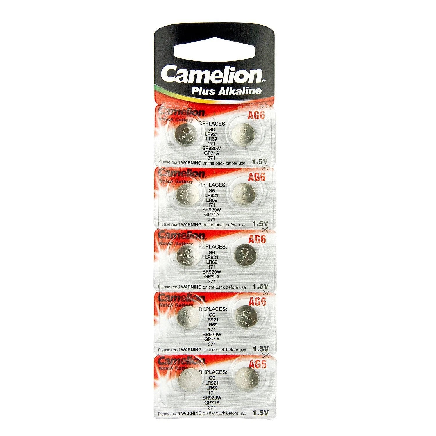 20 Pk Camelion AG6 LR920 371 370 D371 D370 LR920 Alkaline Button Cell Battery
