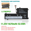 ?New L17C3PG1 L17C3PG1 Battery For Lenovo Legion Y545-PG0 Y530-15ICH Y530 Y7000P