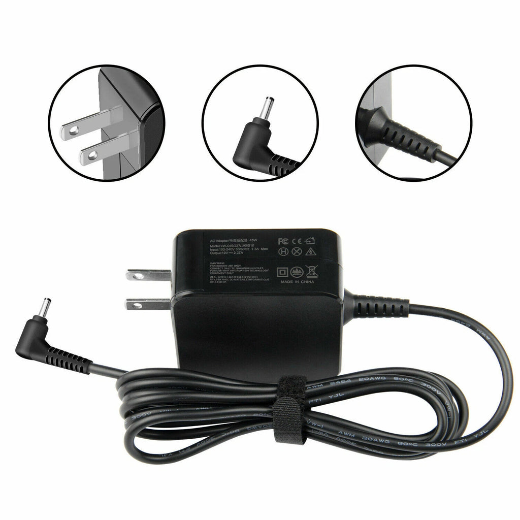 45W 19V 2.37A For Asus Zenbook UX21 UX21E UX31 UX31e Power Adapter Charger