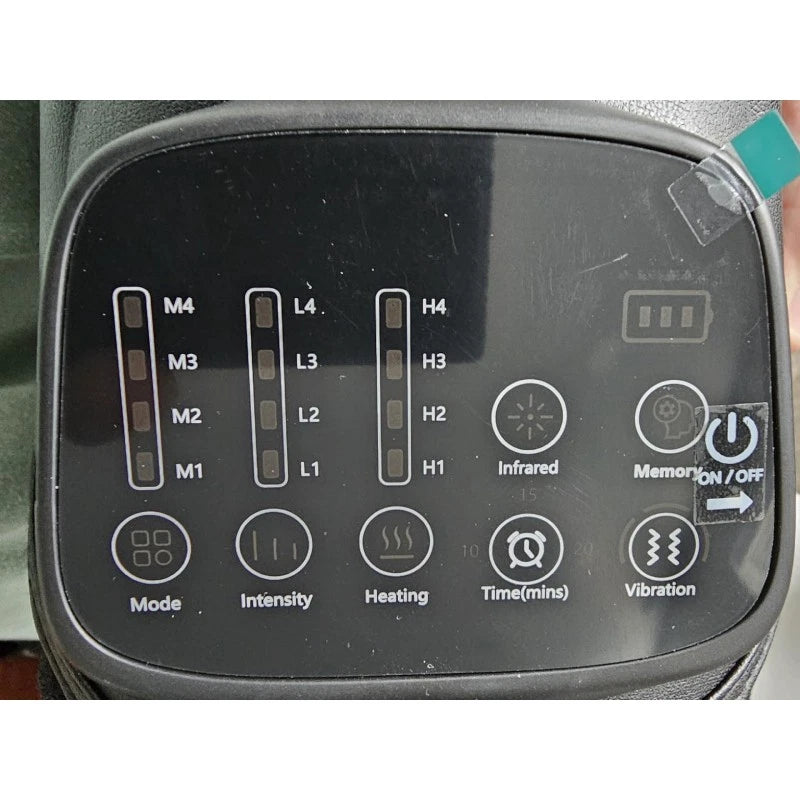 Heater and Leg Circulation Relaxation Massager Foot Compression for Knee Ankle