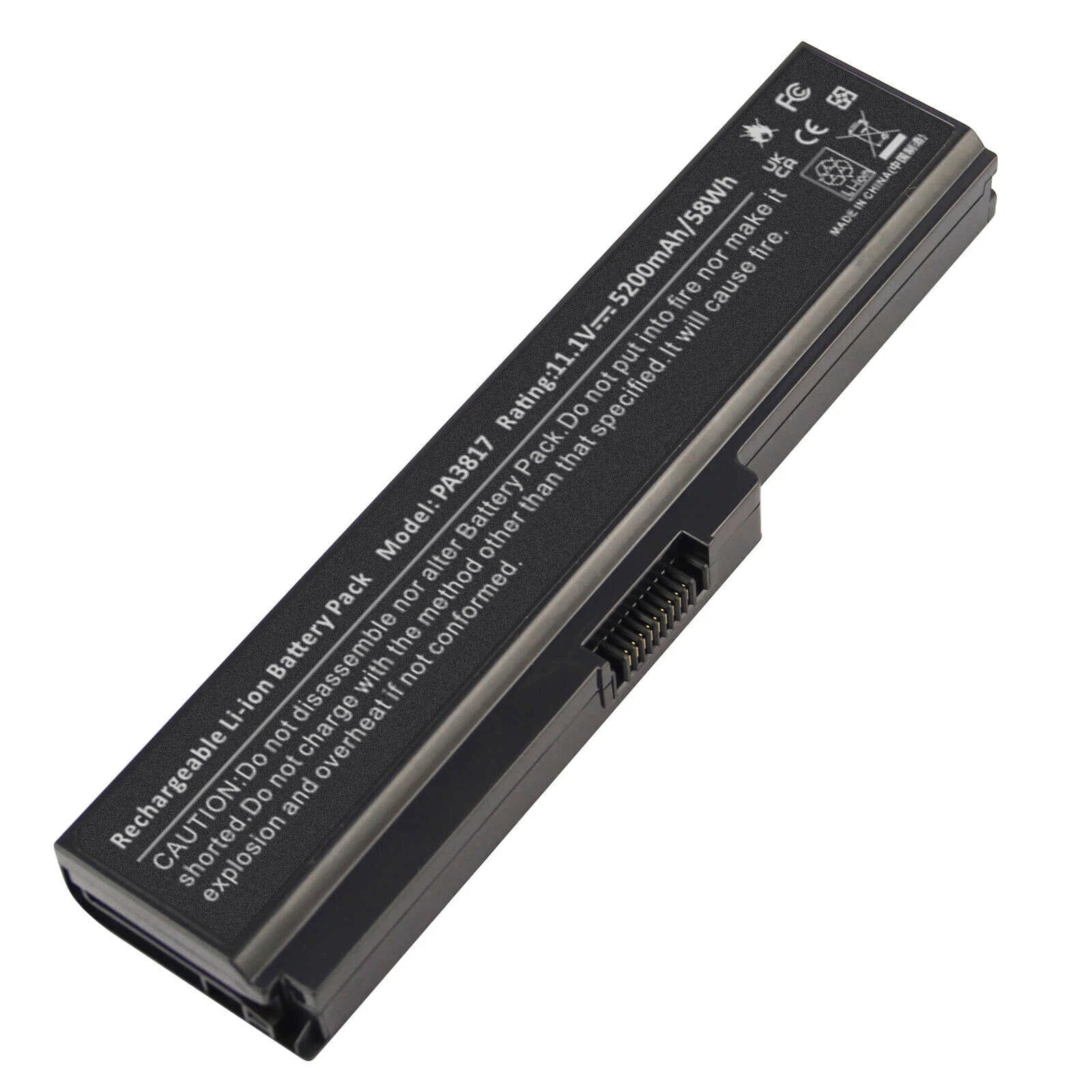 PA3817U-1BRS Battery For Toshiba Satellite L755 L655 PA3819U-1BRS C655 L645 P745