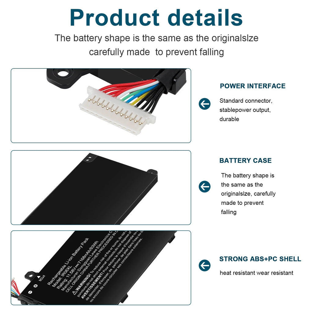 New IR06XL batetry For HP ZBook Power G7 1J3Y6EA 1J3Q8EA 2C9N7EA series