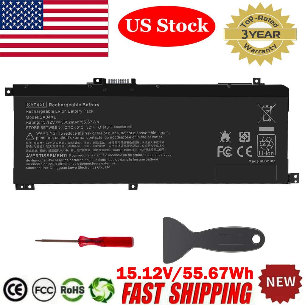 For HP ENVY X360 15-DR Series SA04XL L43248-AC2 L43267-005 Laptop Battery