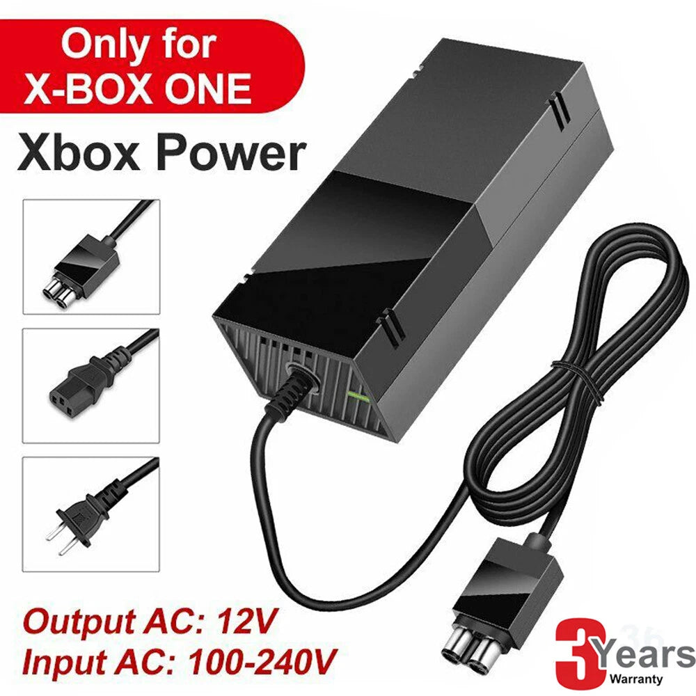 For Microsoft Xbox one Console Power Supply Adapter 135W 10.83A Power Cord Cable