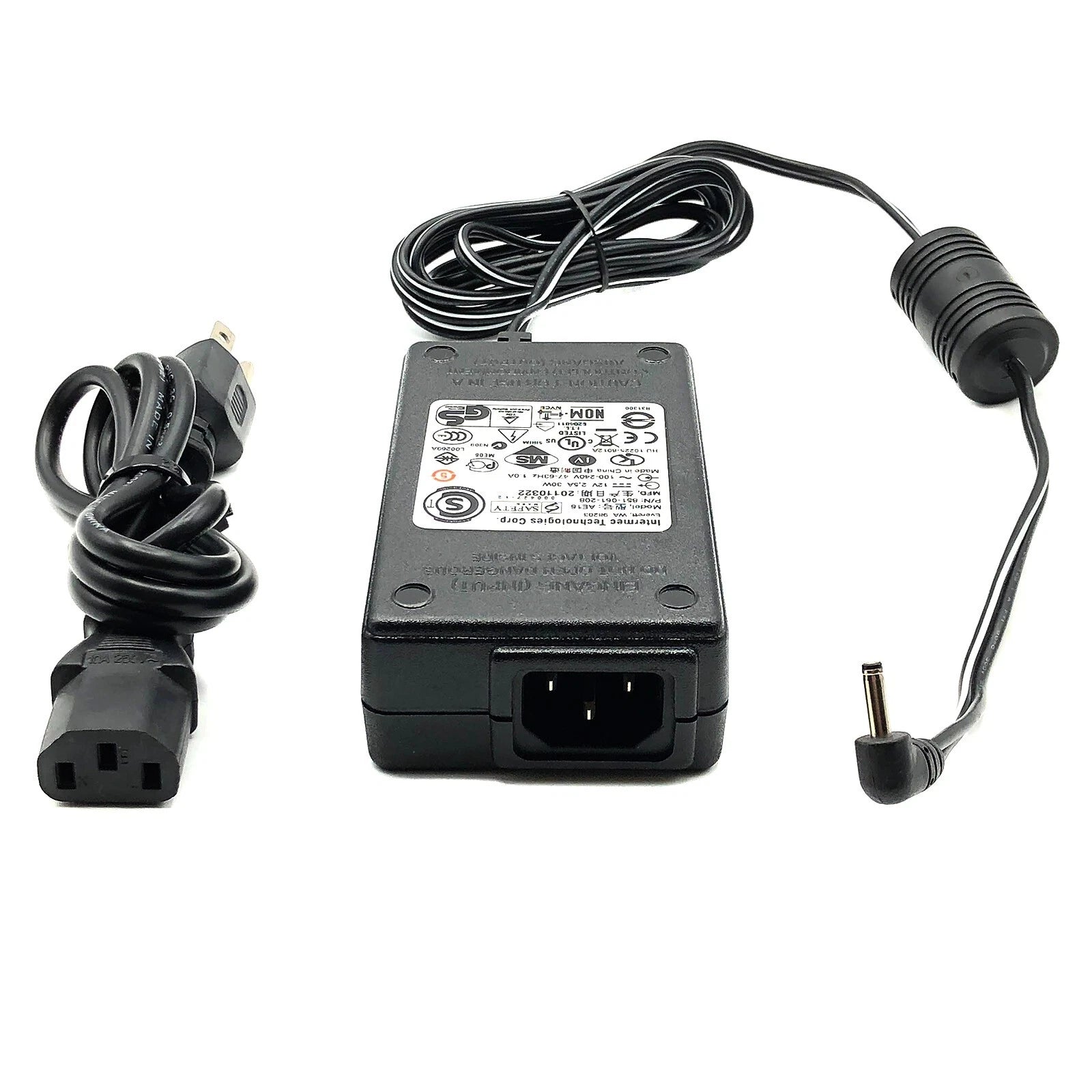 Open Box Original Intermec AE16 AC Power Supply Adapter 12V 2.5A 30W Charger
