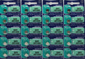 20 Sony SR714SW Silver Oxide 1.55V Watch Batteries
