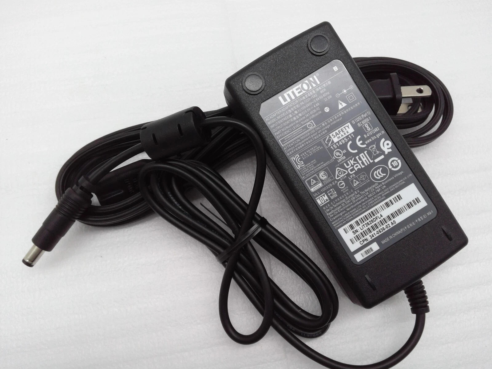 NEW LITEON PA-1220-1SA2 341-0536-02 AC Adapter Power Supply Charger 5V 4.4A