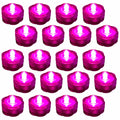 20 Pack Pink Submersible Waterproof Underwater Battery LED Tea Light Wedding