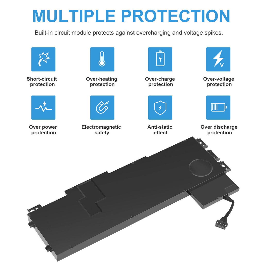 VV09XL Laptop Battery for HP ZBook 15 G3 808452-001 808452-002 HSTNN-DB7D