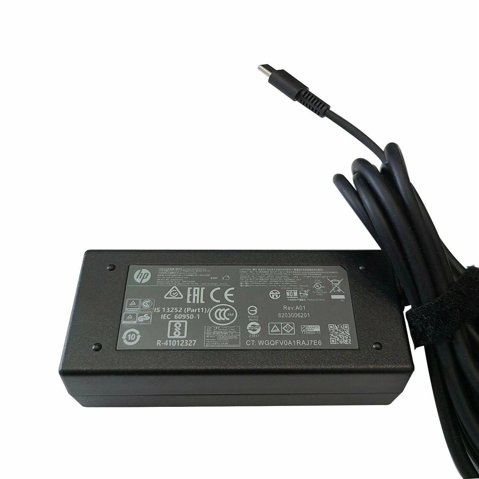 Genuine OEM HP USB-C 15V 3A 45W Genuine Original AC Power Adapter Charger NEW